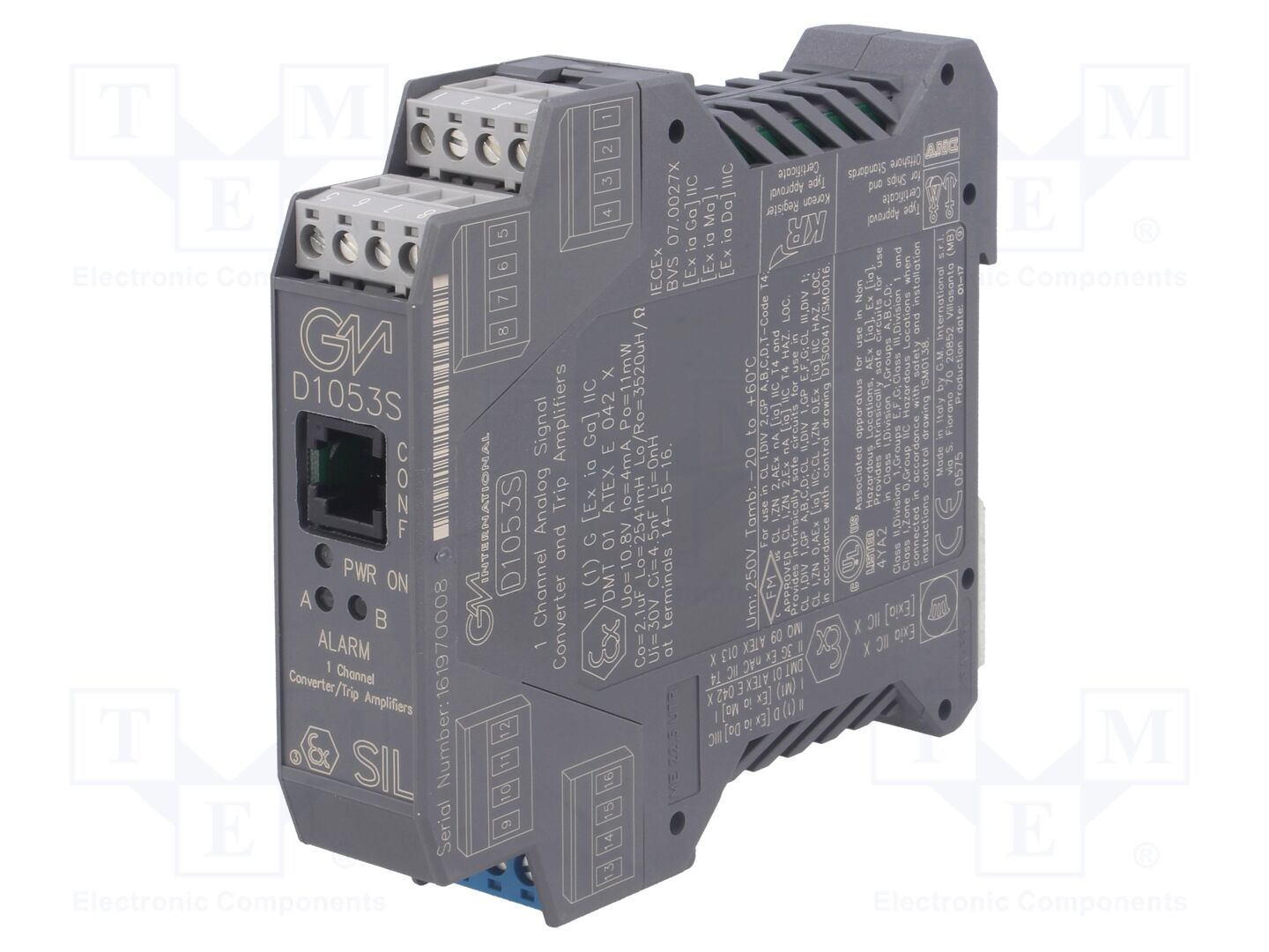 GM INTERNATIONAL D1053S Signaalimuunnin 20-30VDC