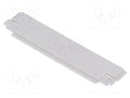 ITALTRONIC P15040201E.BL Din-kisko-osio Stopper grey 1.654g (50 kpl erä)