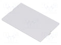 ITALTRONIC P05040201F.BL Etupaneeli 7.29 g (50 kpl erä)