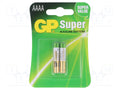 GP BAT-LR61/G-B2 Paristo AAAA 1.5V (50 kpl erä)