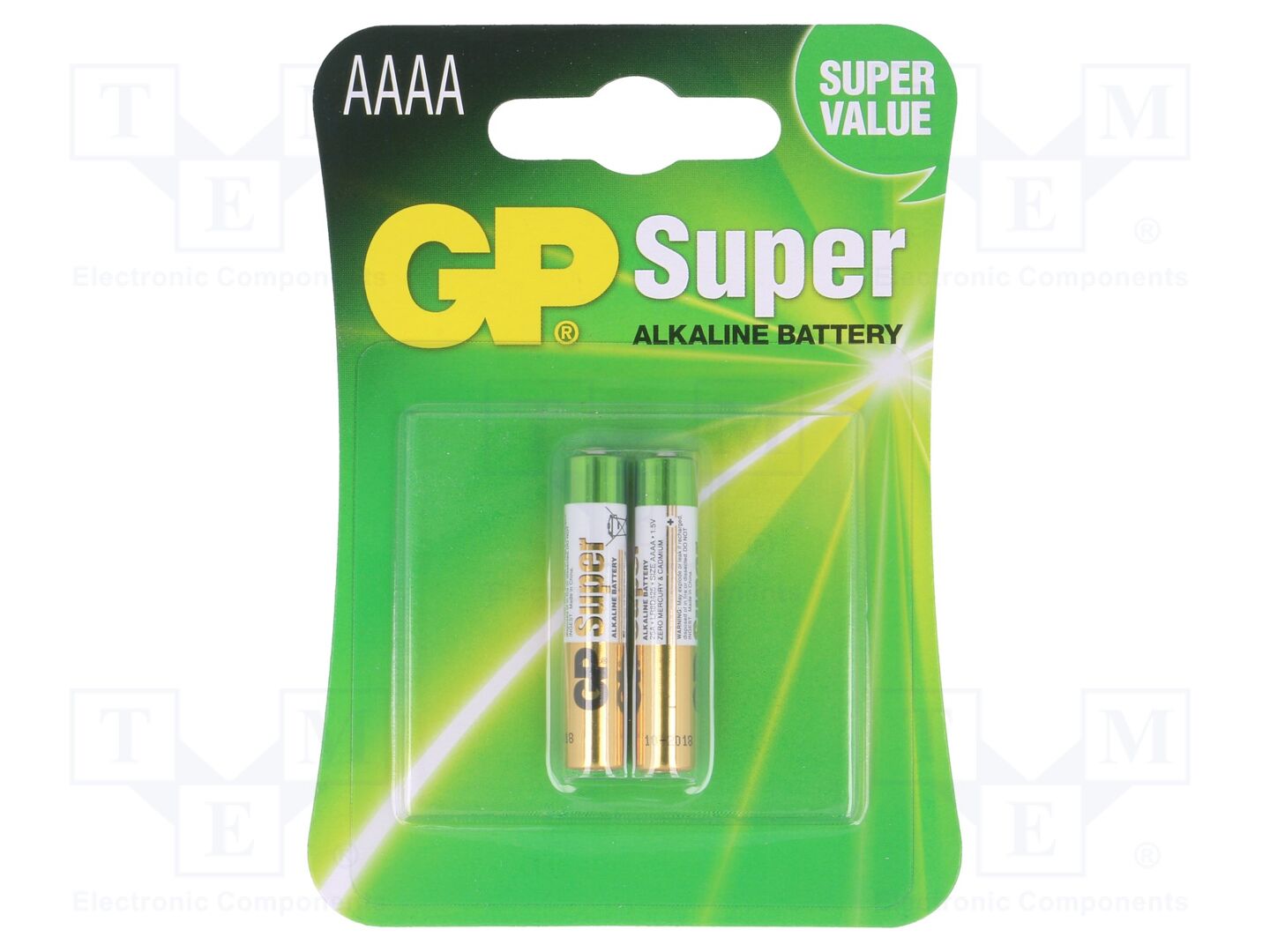 GP BAT-LR61/G-B2 Paristo AAAA 1.5V (50 kpl erä)