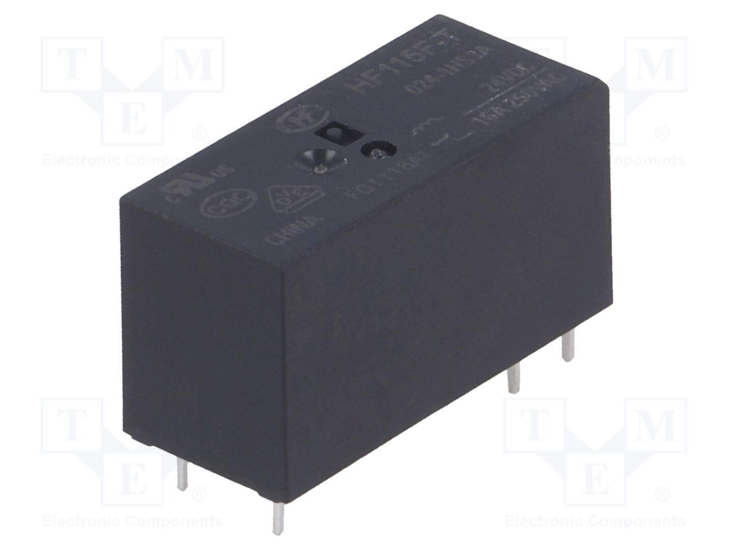 HONGFA RELAY HF115F-T/024-1HS3A Sähkömagneettinen rele 16A