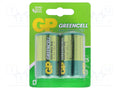 GP BAT-R20/G-B2 Paristo Sinkki-hiili 1.5V