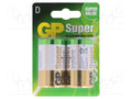 GP BAT-LR20/G-B2 Alkaline paristo D 1.5V