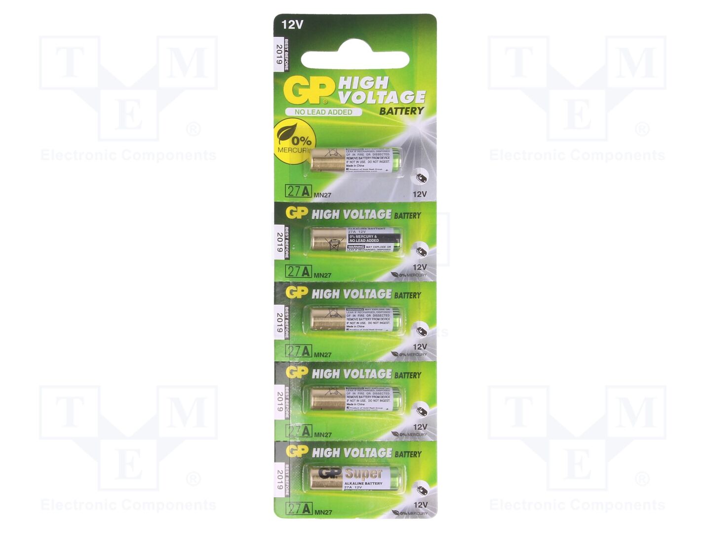GP BAT-27A-B5 Alkaliparisto 12V