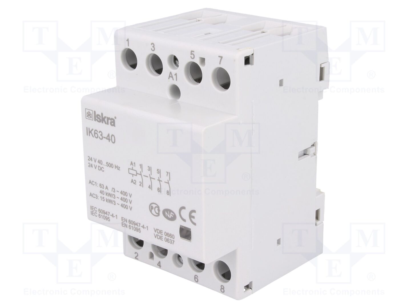 ISKRA IK63-40/24V Asennuskontaktori 63A