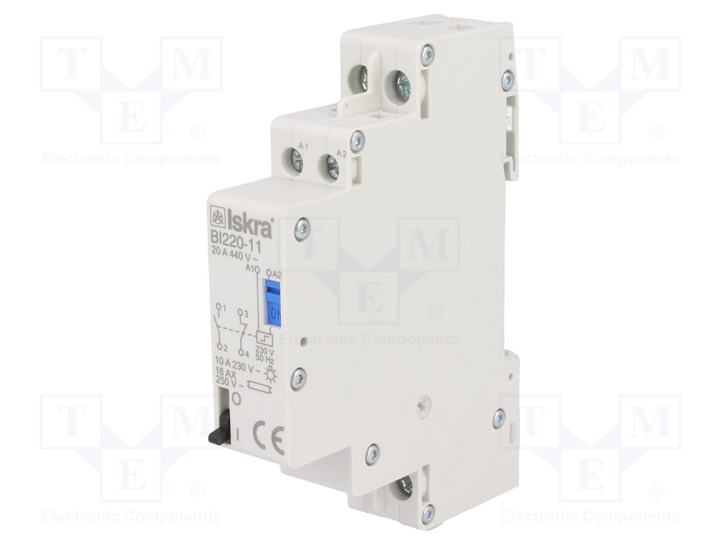 ISKRA BI220-11/230VAC Asennusrele 230VAC