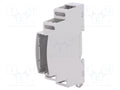 ITALTRONIC 25.0101000.BL DIN-kisko-kotelo 90x18x62 mm