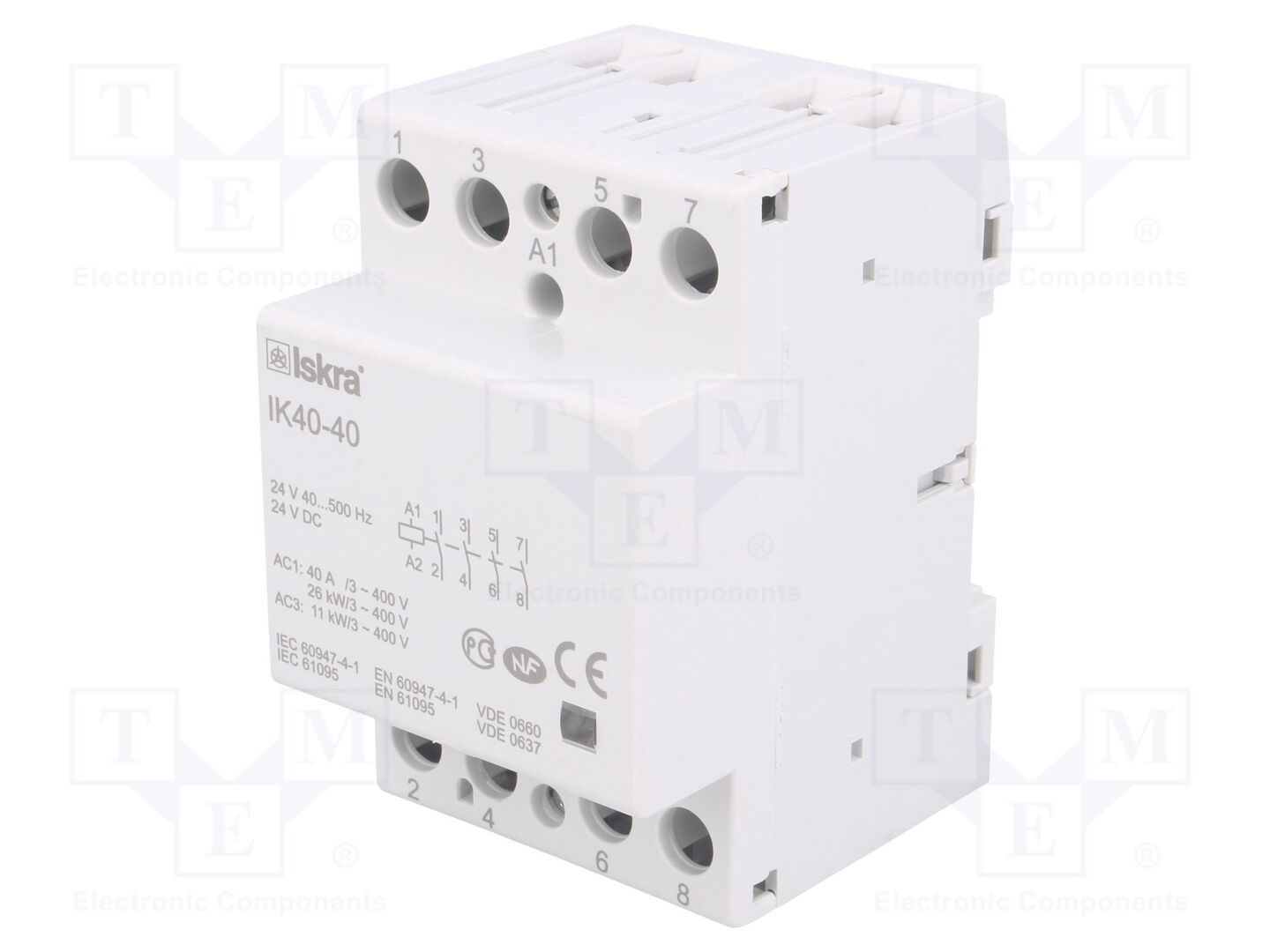 ISKRA IK40-40/24V Asennuskontaktori 40A