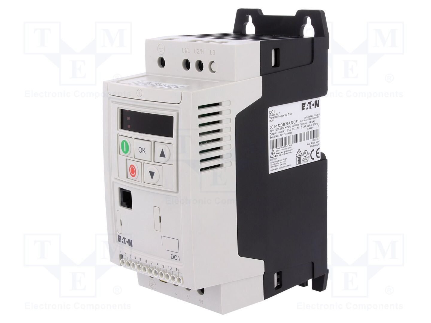 EATON ELECTRIC DC1-122D3FN-A20CE1 Taajuusmuuttaja 0.37kW