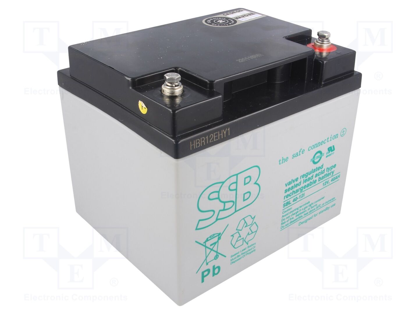 SSB ACCU-HP40-12/S Happoakku 12V 40Ah