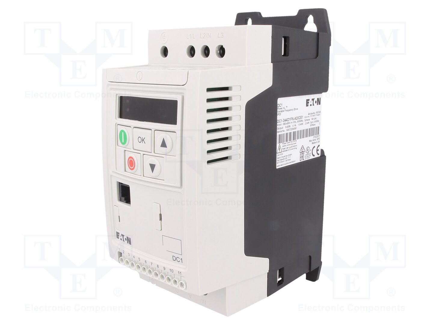 EATON ELECTRIC DC1-344D1FN-A20CE1 Taajuusmuuttaja 1.5kW