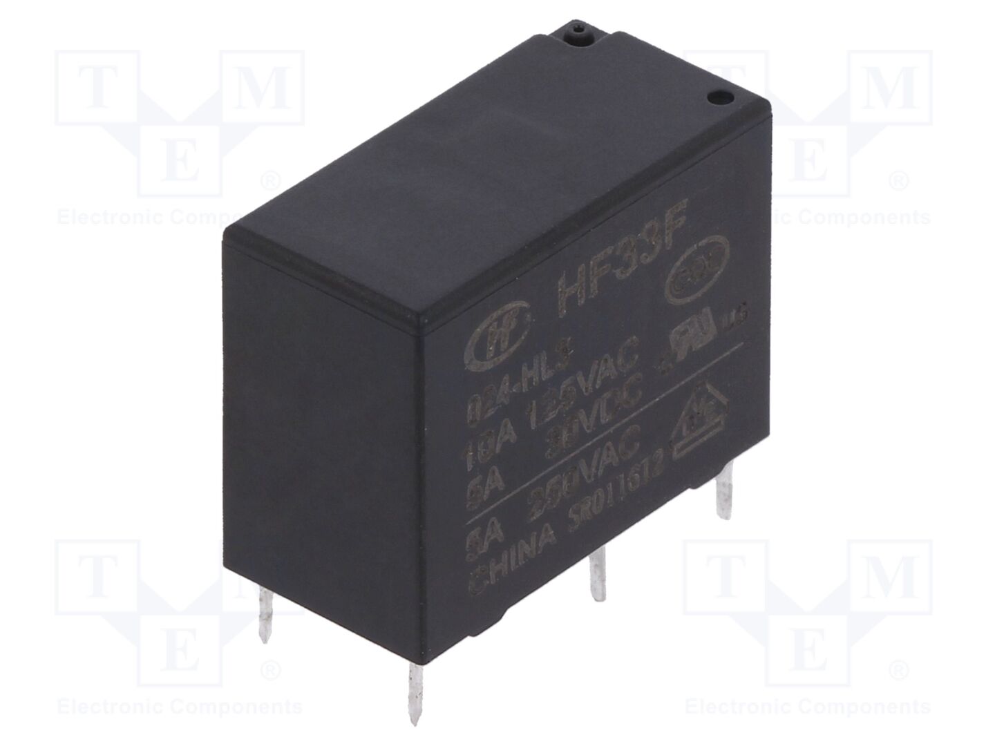 HONGFA RELAY HF33F/024-HL3 Sähkömagneettinen rele 24VDC (50 kpl erä)