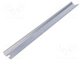FIBOX 9822015 DIN-kisko TS35 343mm
