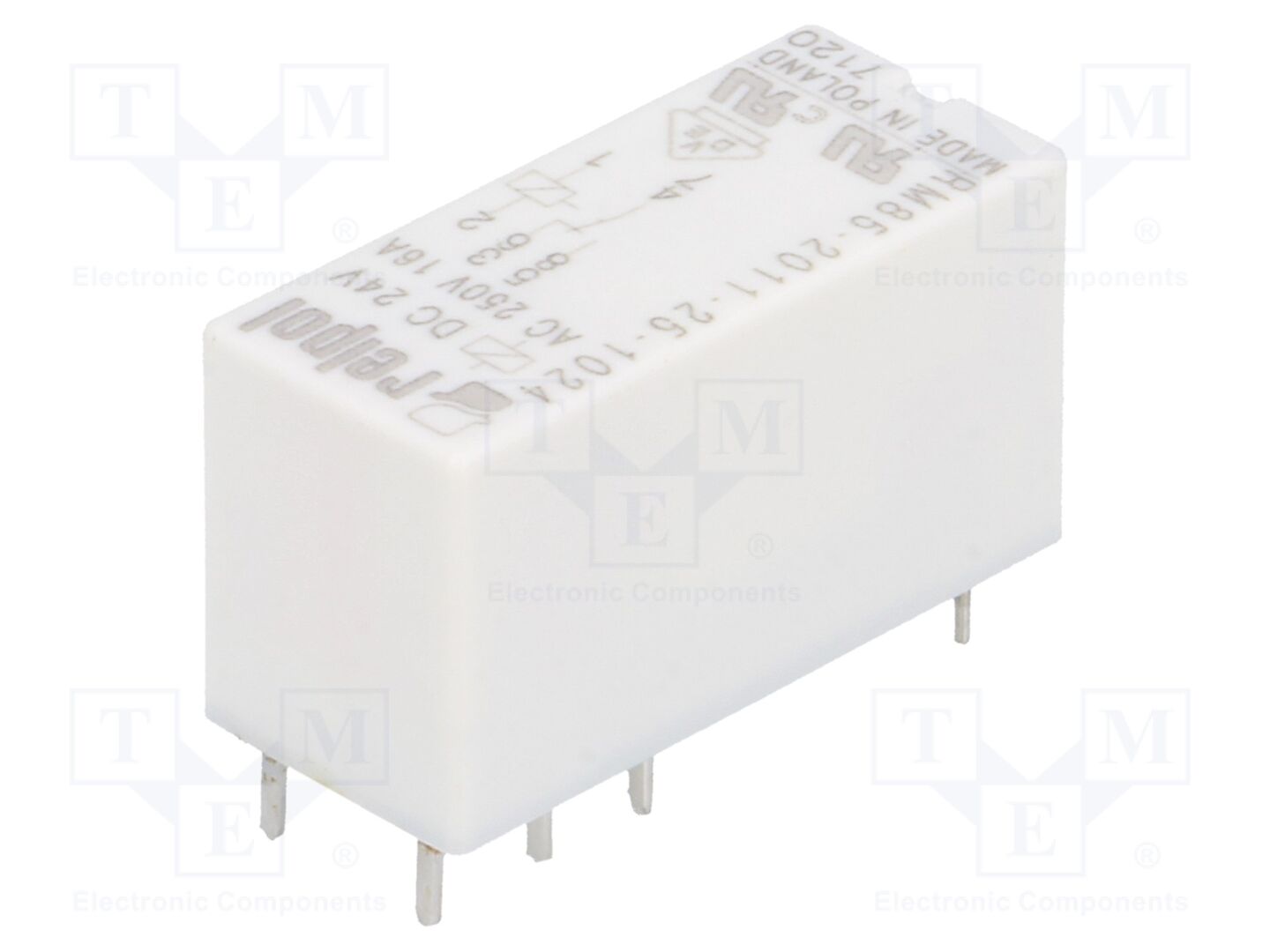 RELPOL RM85-2011-25-1024 Sähkömagneettinen rele 24VDC