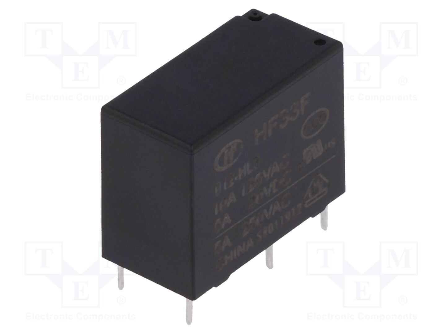 HONGFA RELAY HF33F/012-HL3 Sähkömagneettinen rele 12VDC (50 kpl erä)