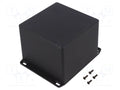 HAMMOND 1590VFLBK Yleiskotelo 120x120x90mm
