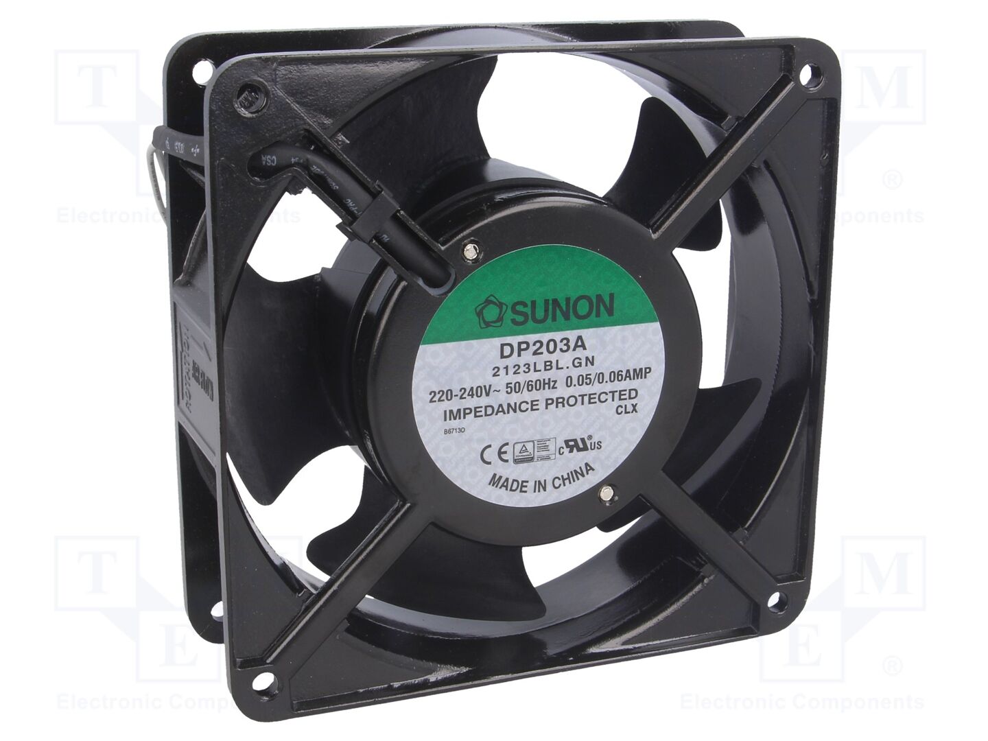 SUNON DP203A2123LBL Aksiaalituuletin 230VAC