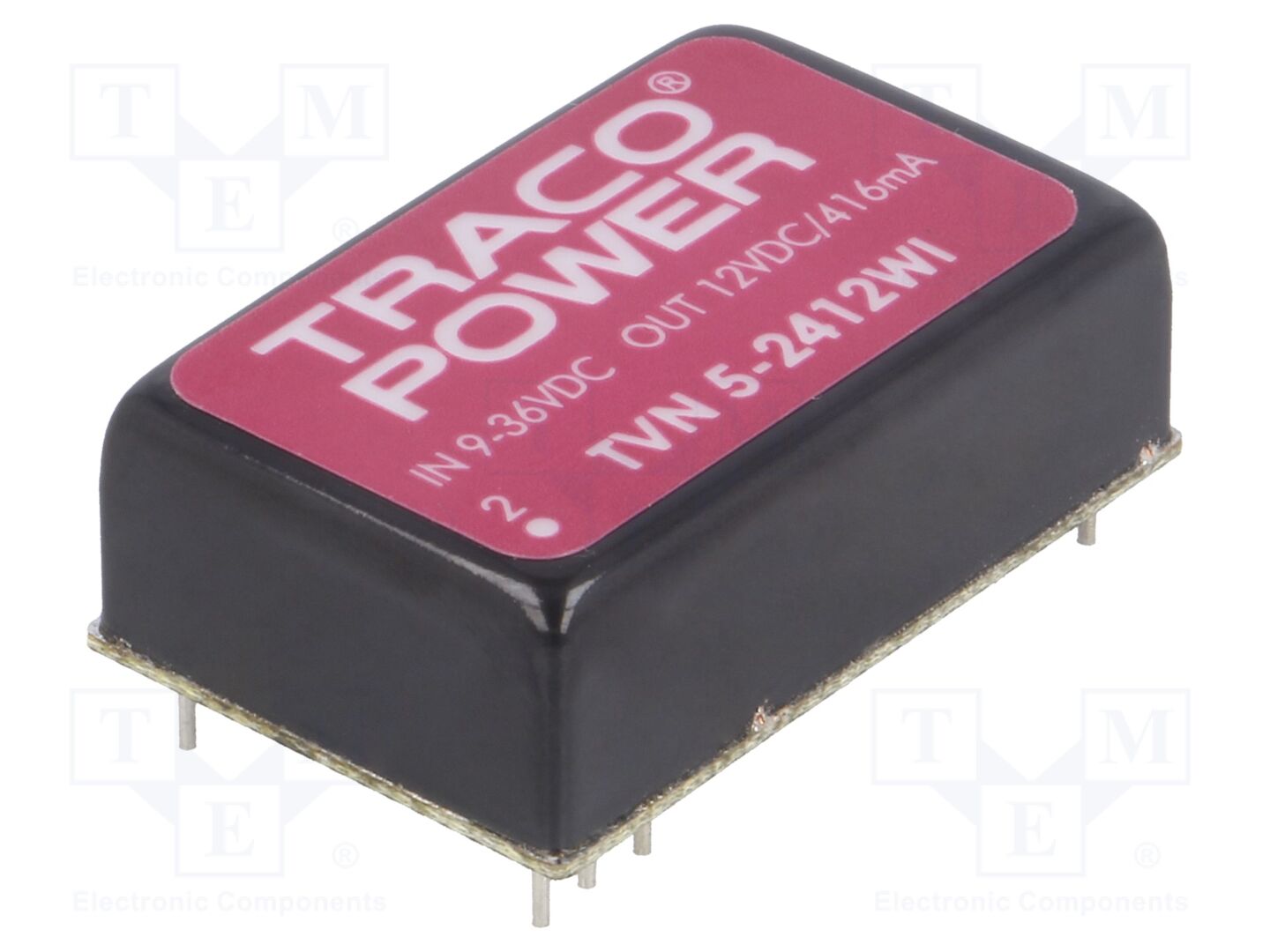TRACO POWER TVN5-2412WI DC/DC-muunnin 5W