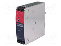 TRACO POWER TIB120-124 DIN-kiskoon asennettava kytkentäsähkönsyöttö 120W 24VDC