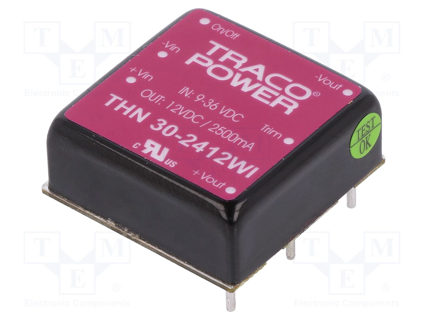 TRACO POWER THN30-2412WI DC/DC Muunnin 30W
