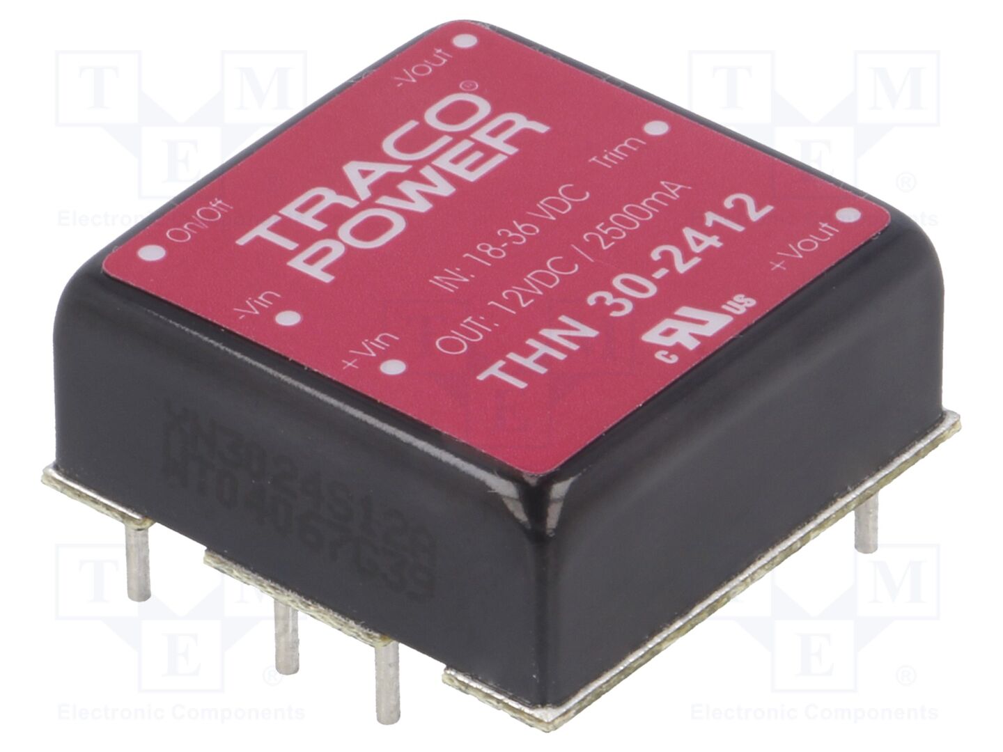 TRACO POWER THN30-2412 DC/DC-muunnin 30W