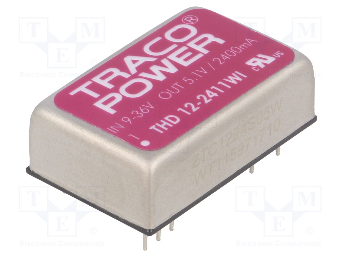 TRACO POWER THD12-2411WI DC/DC-muunnin 12W