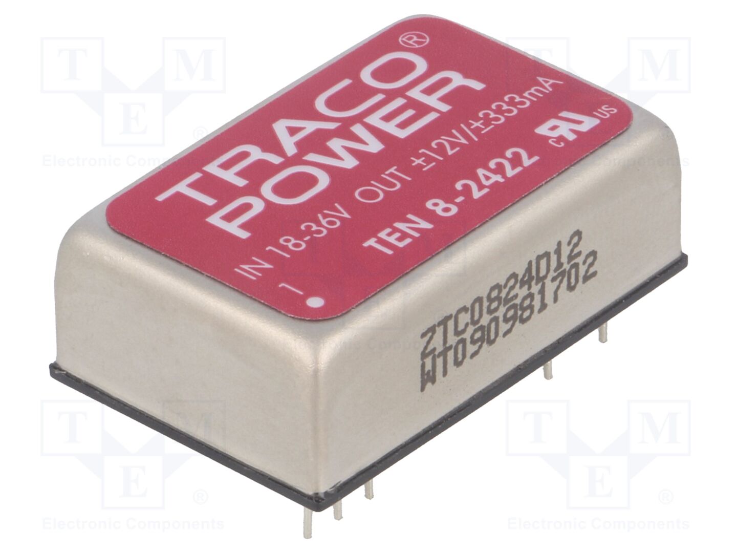 TRACO POWER TEN8-2422 DC/DC-muunnin 8W