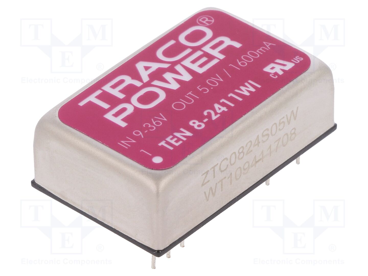 TRACO POWER TEN8-2411WI DC/DC-muunnin 8W