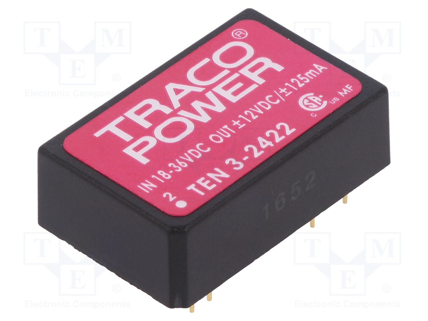 TRACO POWER TEN3-2422 DC/DC-muunnin 3W