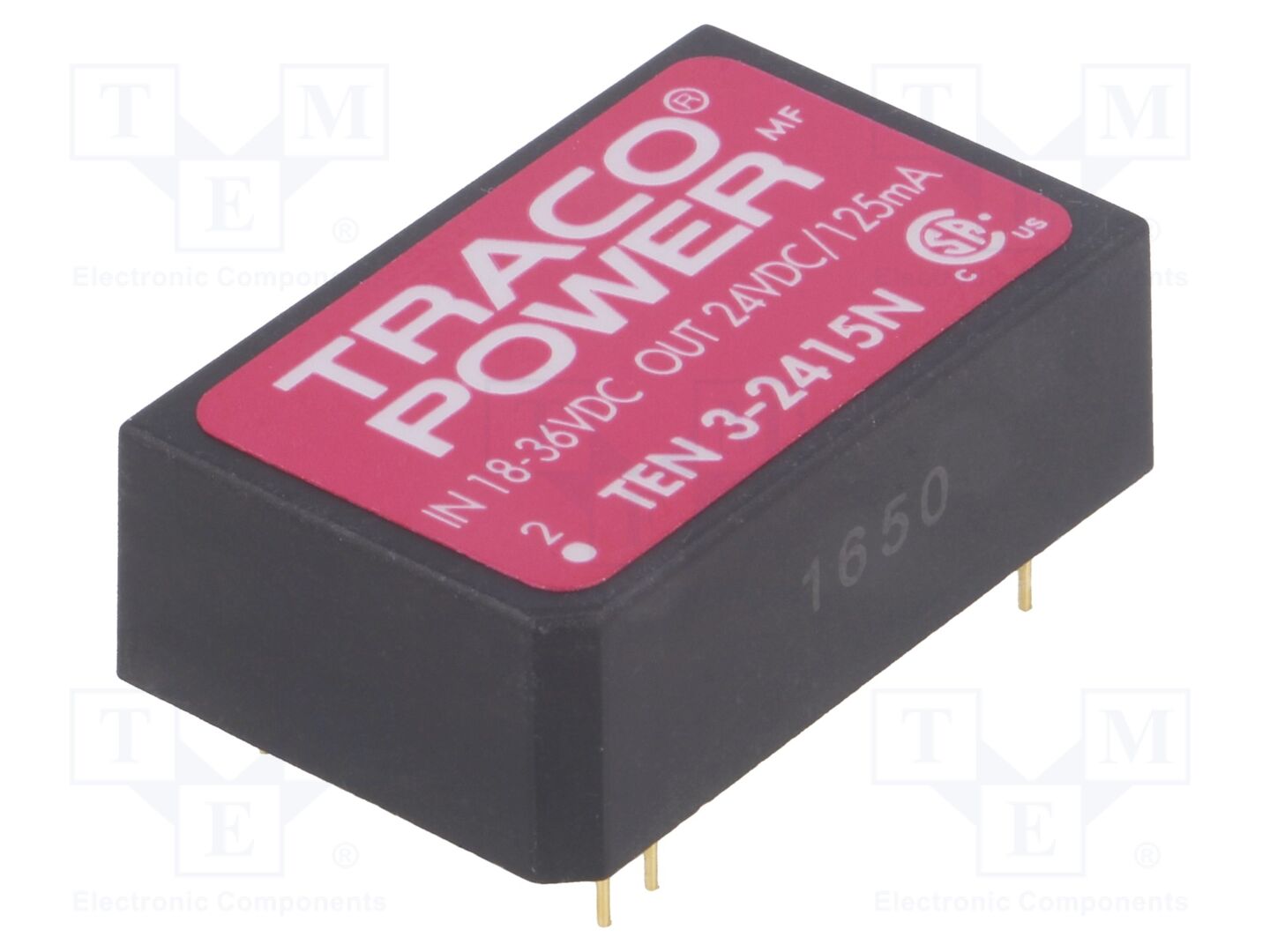 TRACO POWER TEN3-2415N DC/DC-muunnin 3W