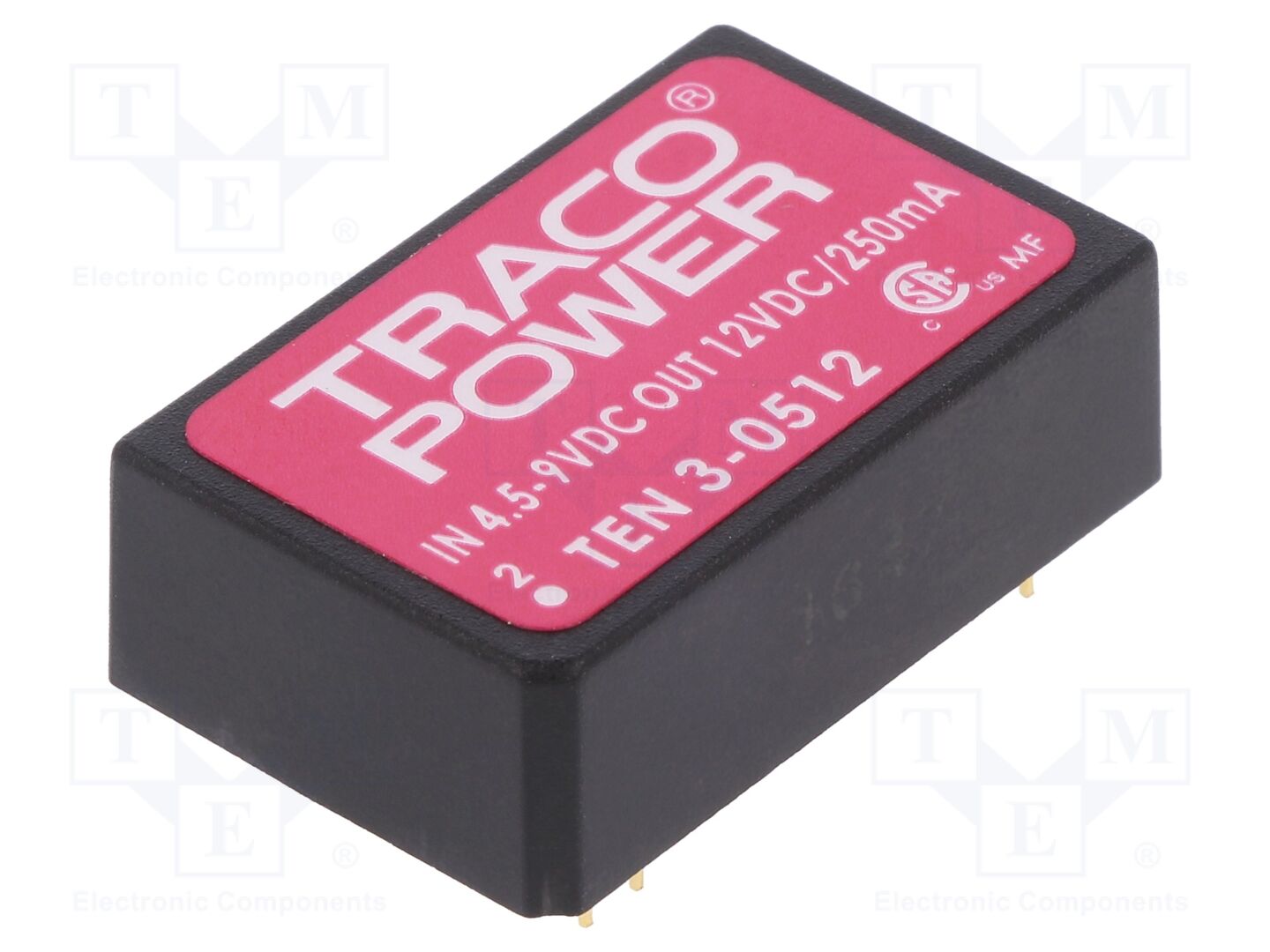TRACO POWER TEN3-0512 DC/DC-muunnin 3W