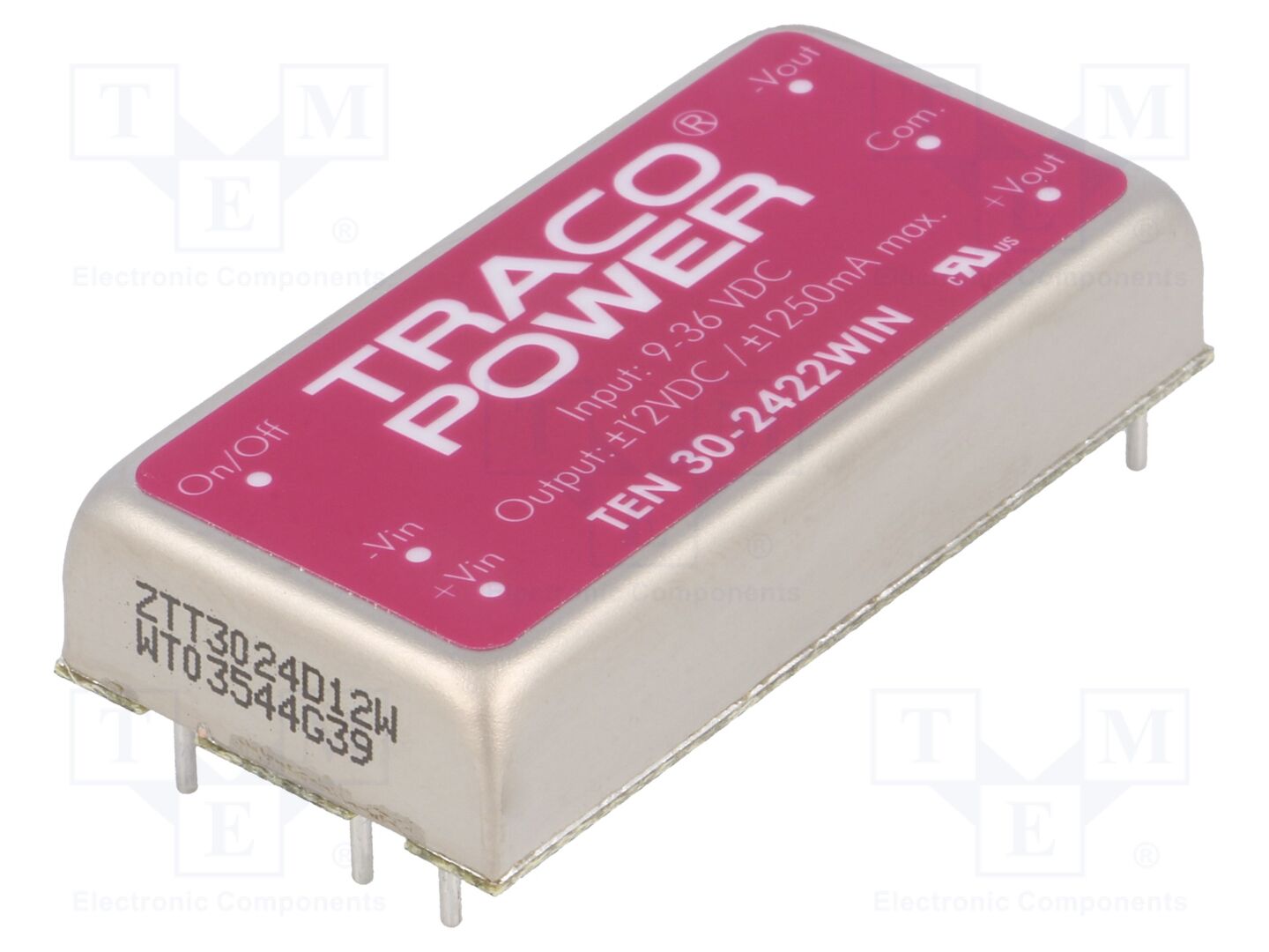 TRACO POWER TEN30-2422WIN DC/DC-muunnin 30W