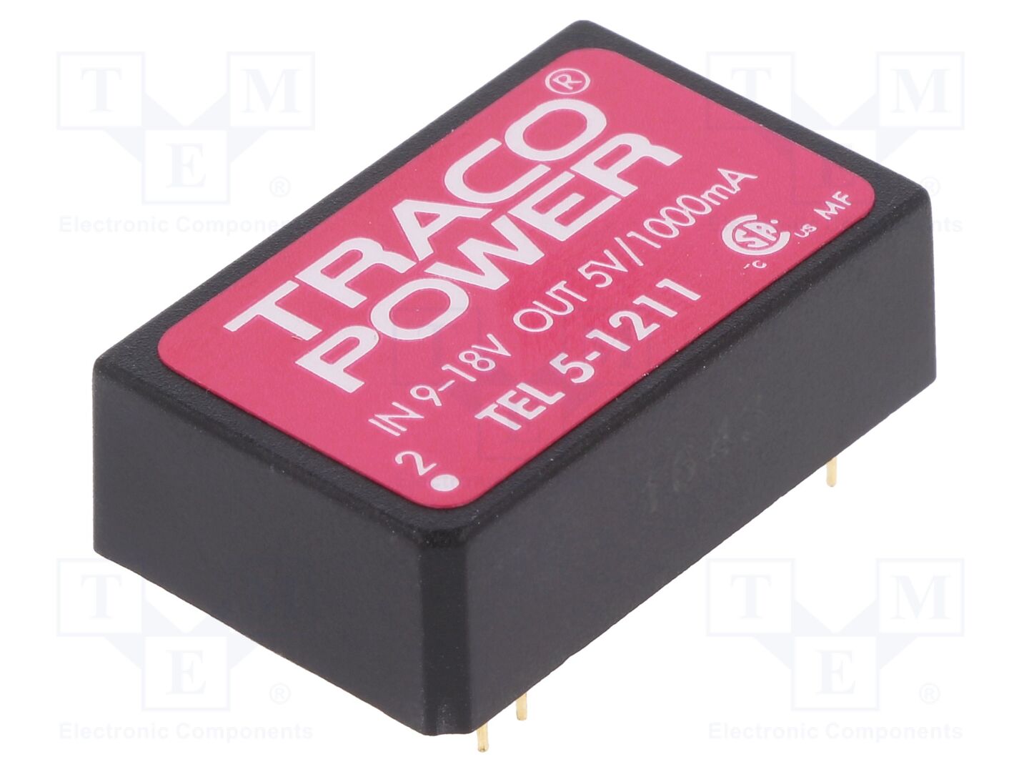TRACO POWER TEL5-1211 DC/DC-muunnin 5W