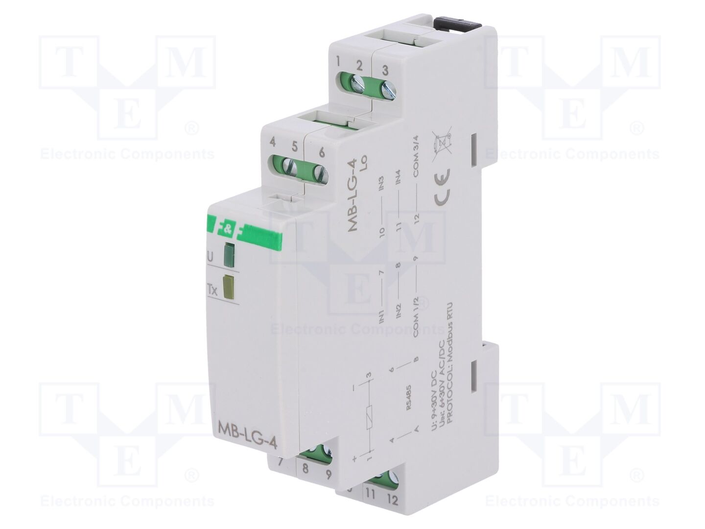 F&F MAX-MB-LG-4LO Tuntilaskuri 9÷30VDC