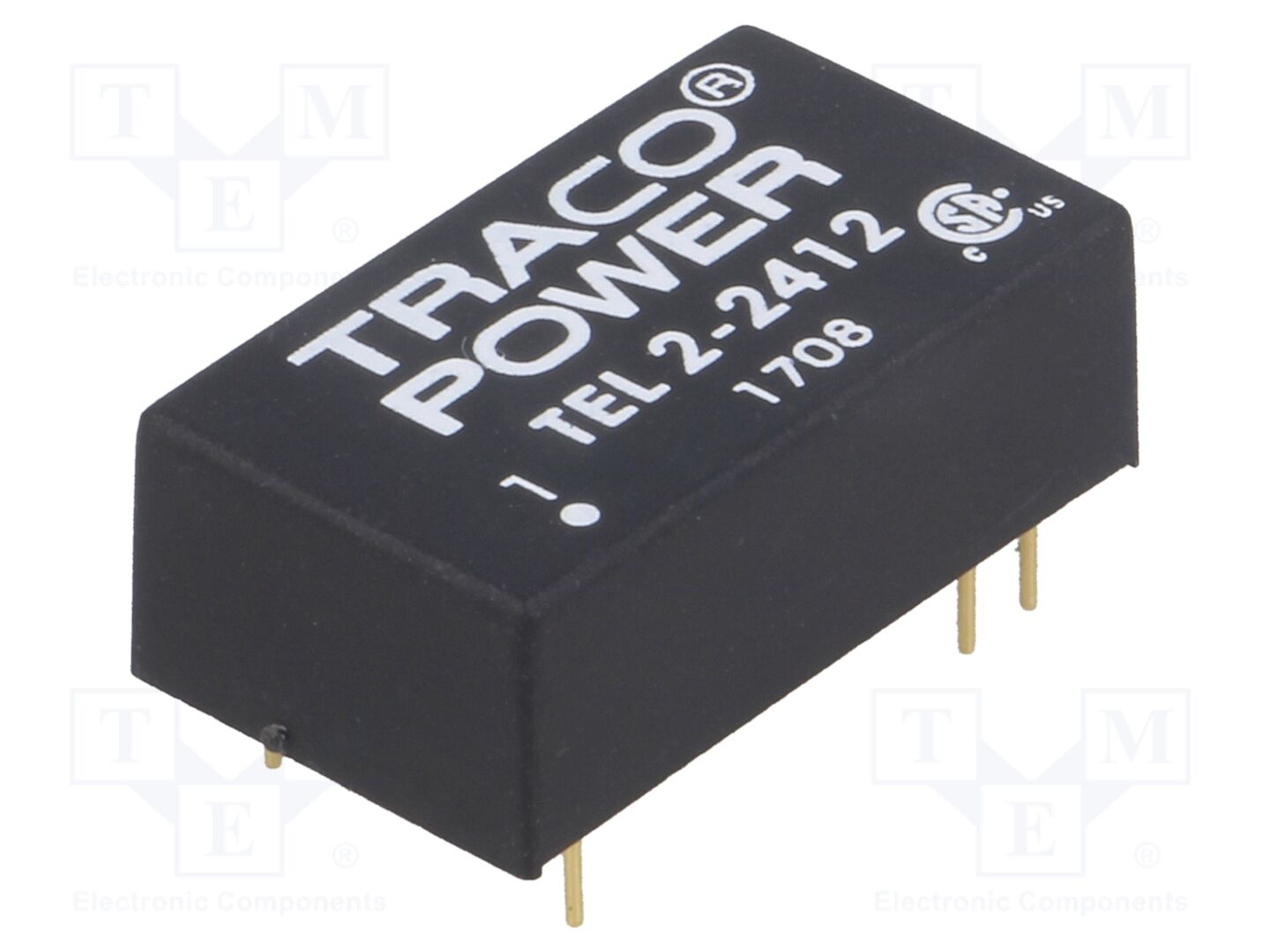 TRACO POWER TEL2-2412 DC/DC-muunnin 2W