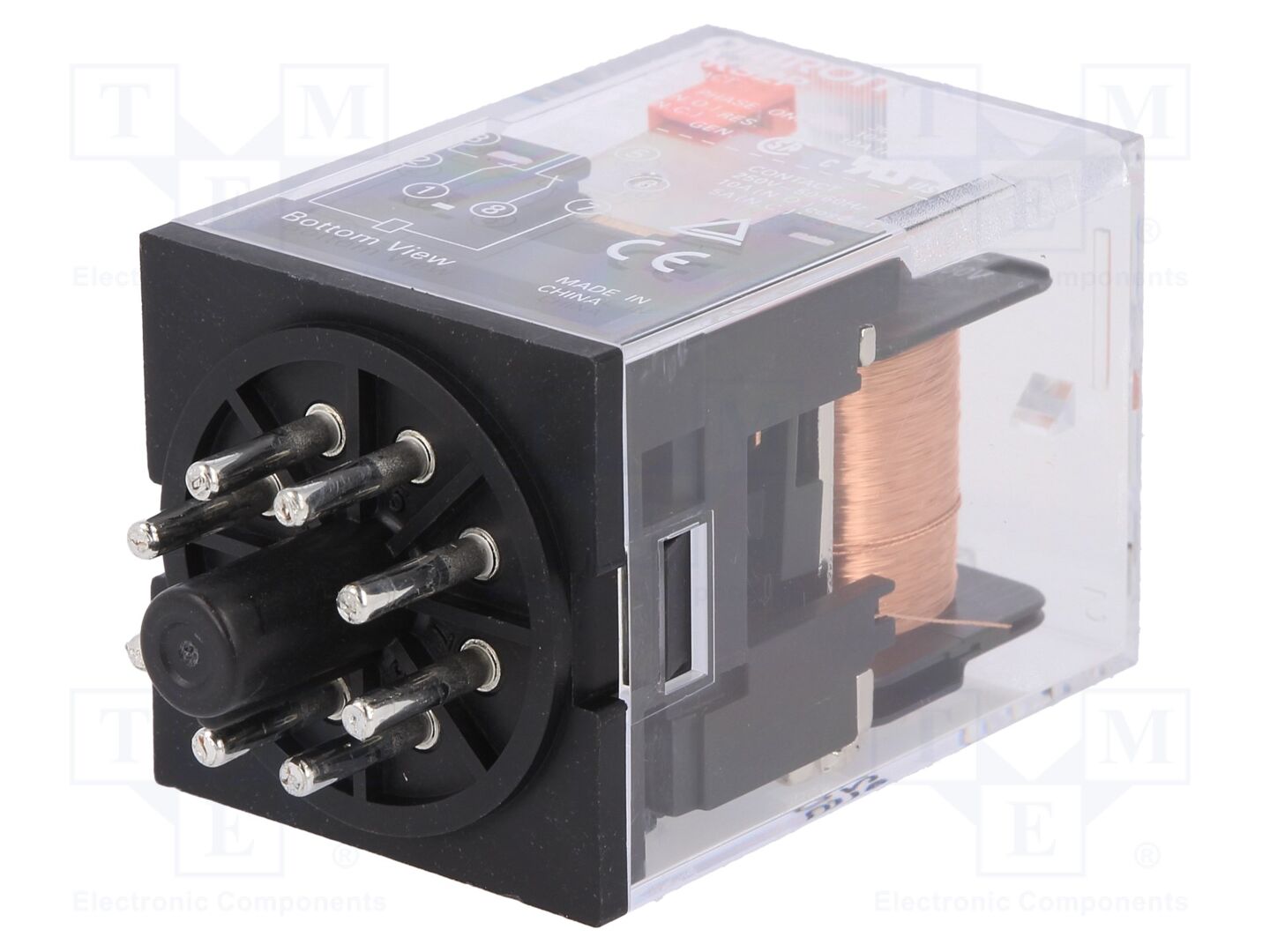 OMRON MKS2P-230AC Sähkömagneettinen rele 230VAC