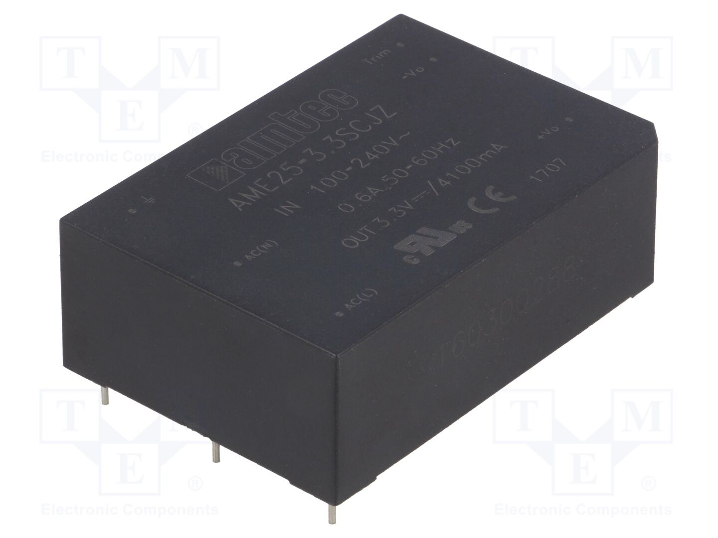 AIMTEC AME25-3.3SCJZ AC/DC-muunnin 25W