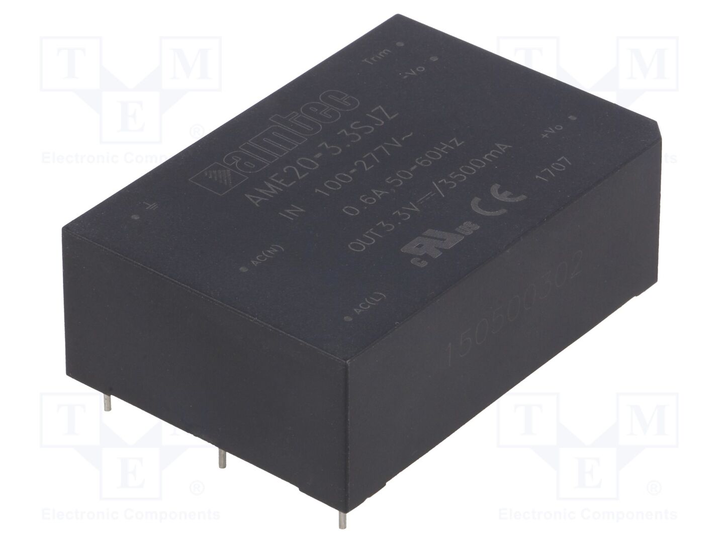 AIMTEC AME20-3.3SJZ PCB AC/DC-muunnin 20W