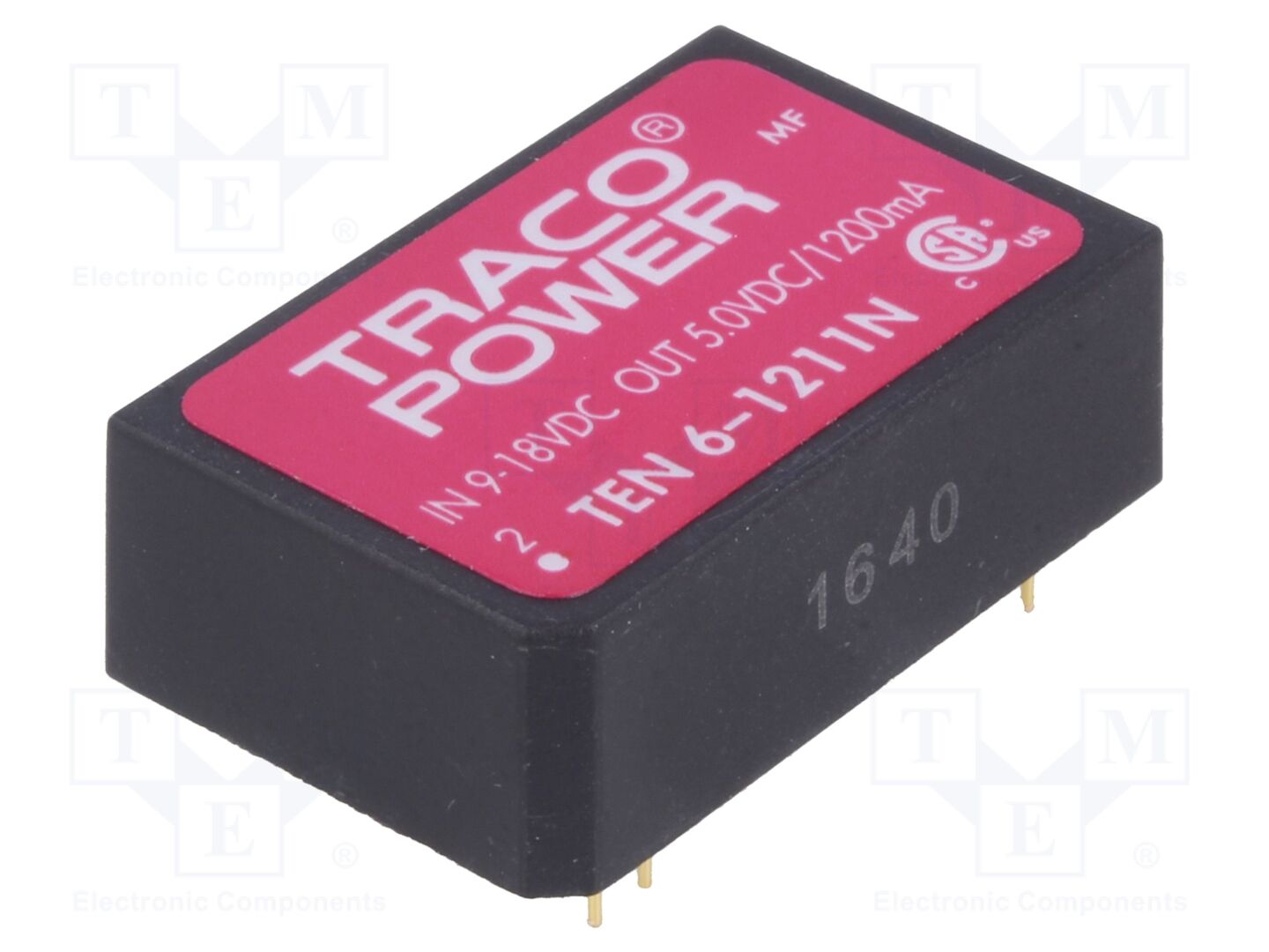TRACO POWER TEN6-1211N DC/DC-muunnin 6W
