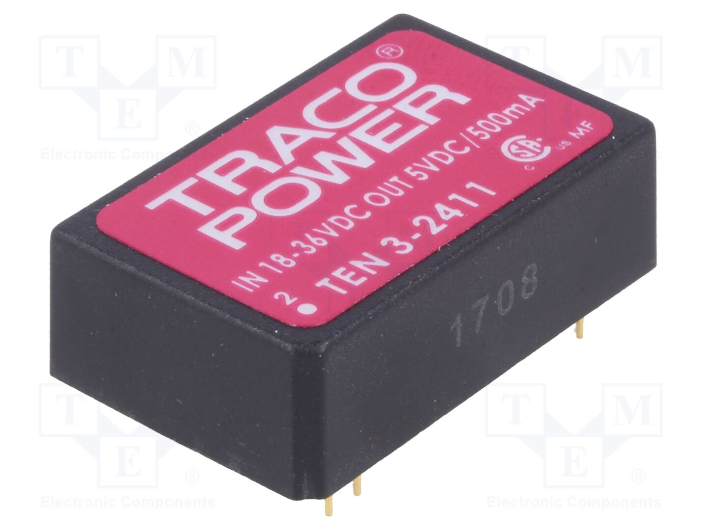 TRACO POWER TEN3-2411 DC/DC-muunnin 3W