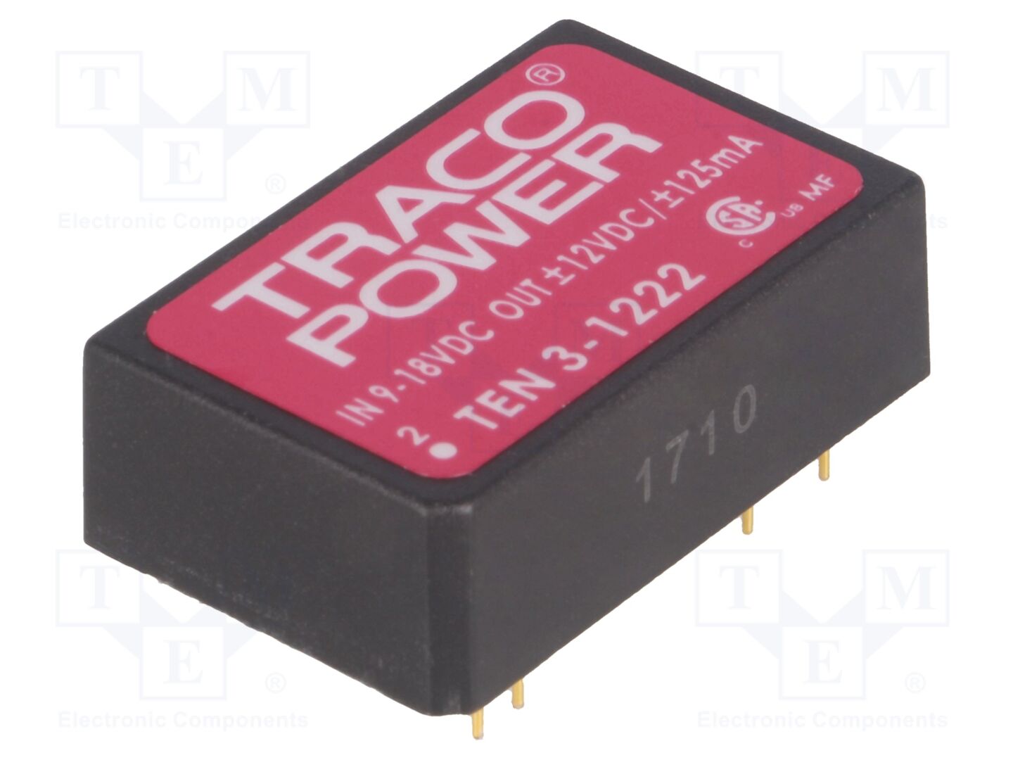 TRACO POWER TEN3-1222 DC/DC-muunnin 3W