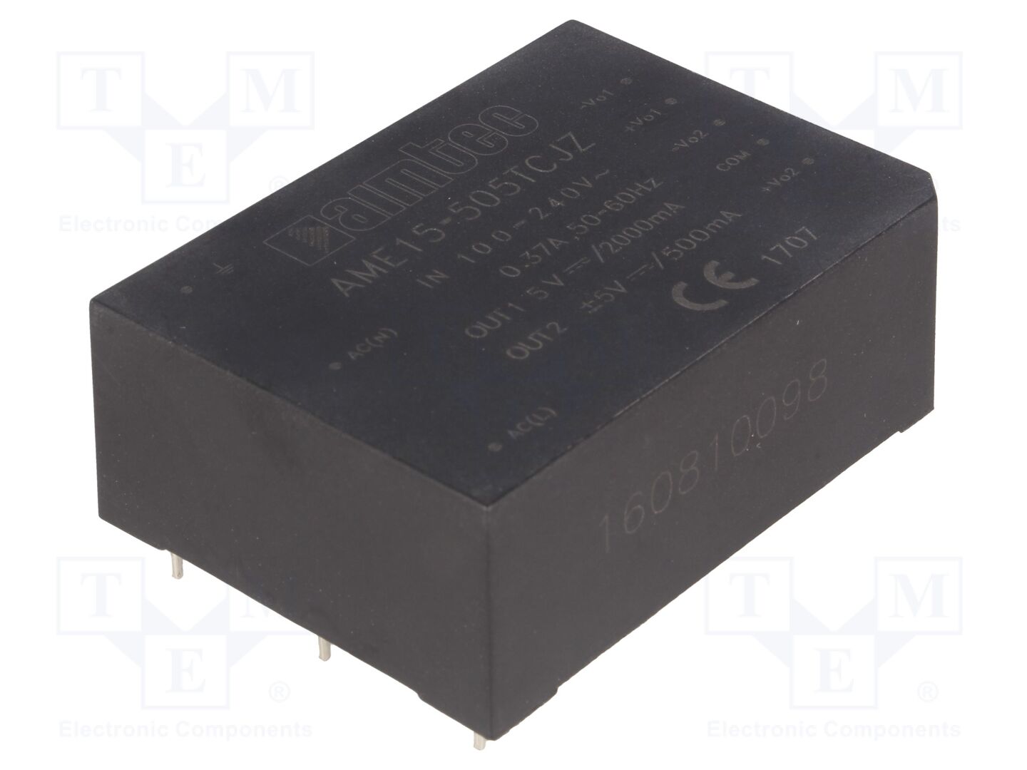 AIMTEC AME15-505TCJZ AC/DC-muunnin 15W