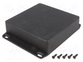 HAMMOND 1590WQFLBK Yleiskotelo 120x120x34mm