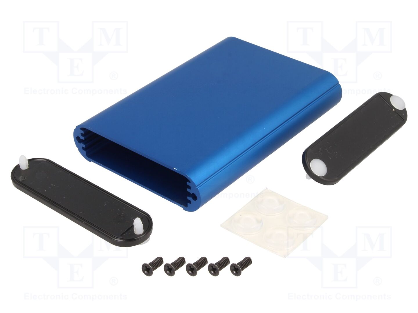 HAMMOND HM-1455B1002BU Kotelo paneelilla 72x100x19mm