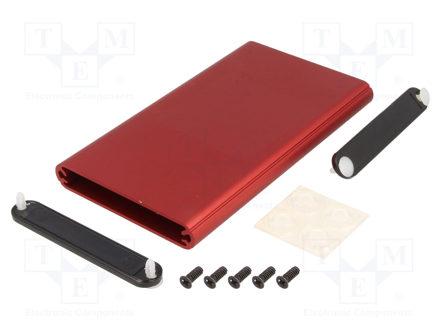 HAMMOND HM-1455A1202RD Kotelo paneelilla 70x120x12mm