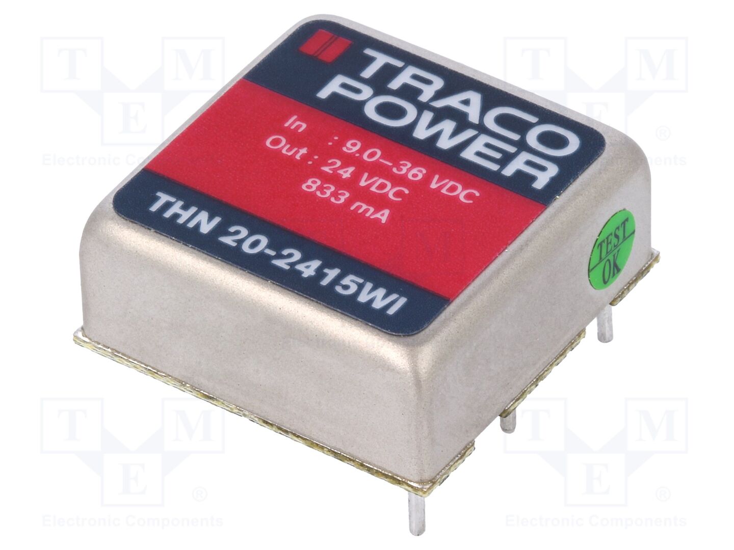 TRACO POWER THN20-2415WI DC/DC-muunnin 20W