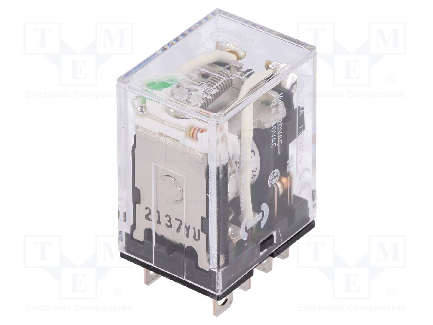 OMRON LY2N-D2-24DC Sähkömagneettinen rele 24VDC