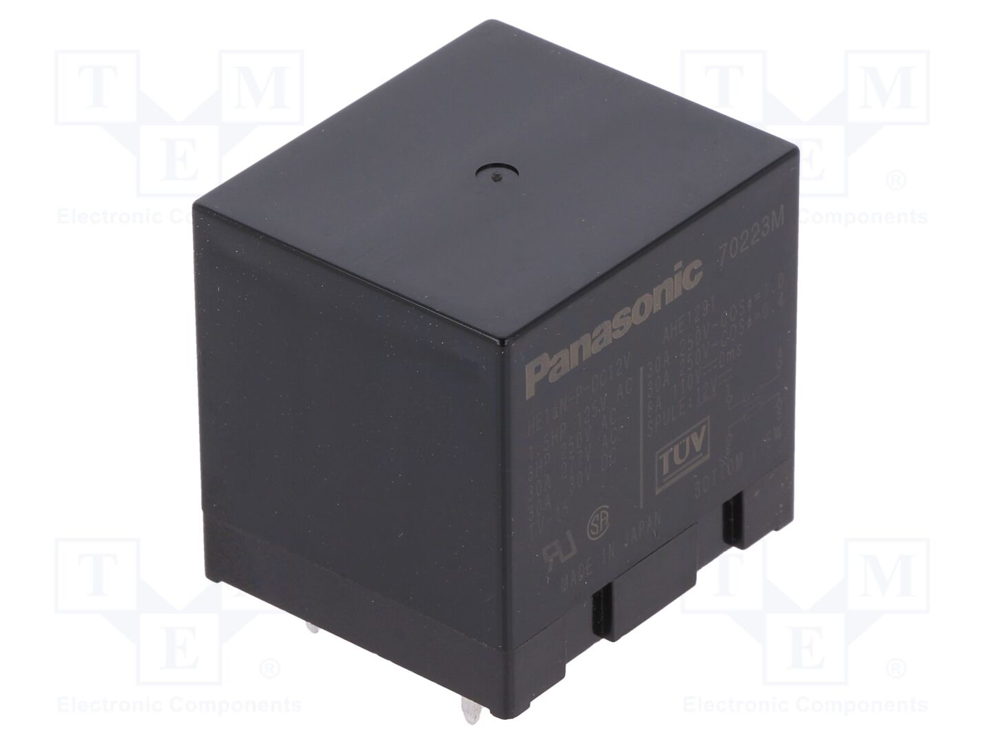 PANASONIC HE1AN-P-DC12V Sähkömagneettinen rele 12VDC