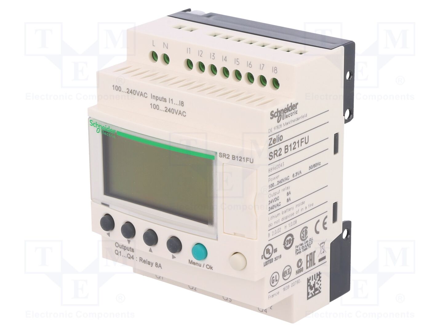 SCHNEIDER ELECTRIC SR2B121FU Ohjelmoitava rele Zelio Logic